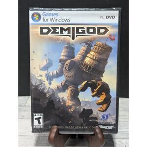 Demigod PC DVD Video Games For Windows NEW FACTORY SEALED